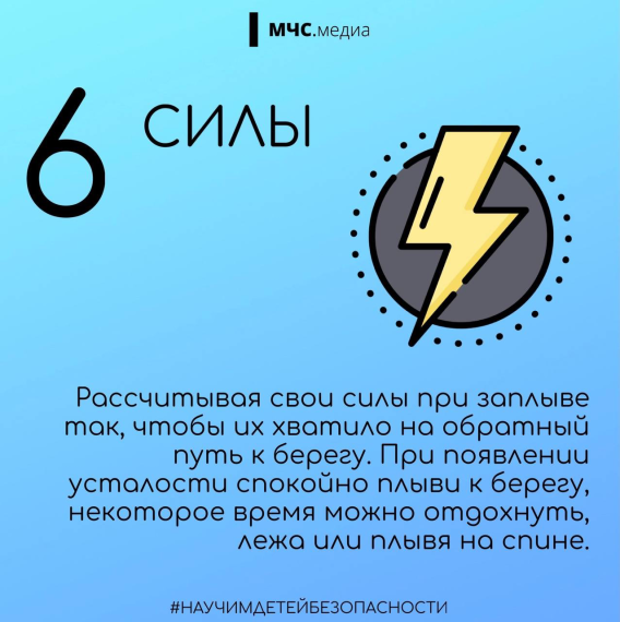 Информация по безопасности людей на водных объектах в летний период.